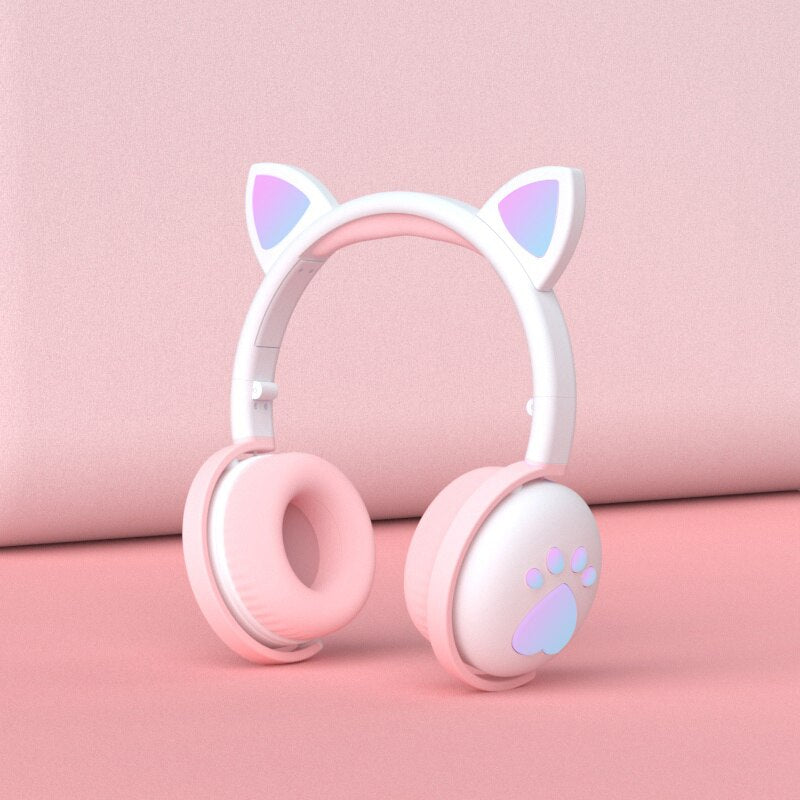 Children Cute Headset Glowing Kids Headpones