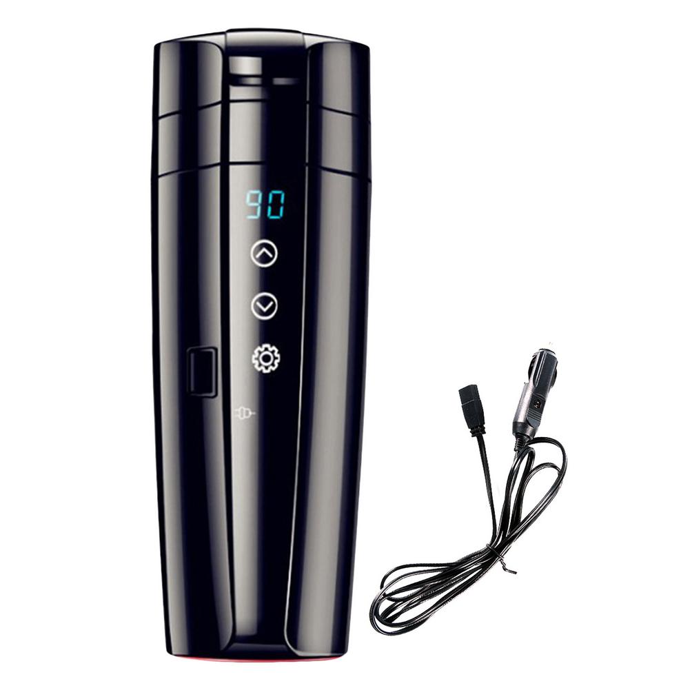Electric Car Kettle Heating Travel Coffee Cup Mug 70W 400ml