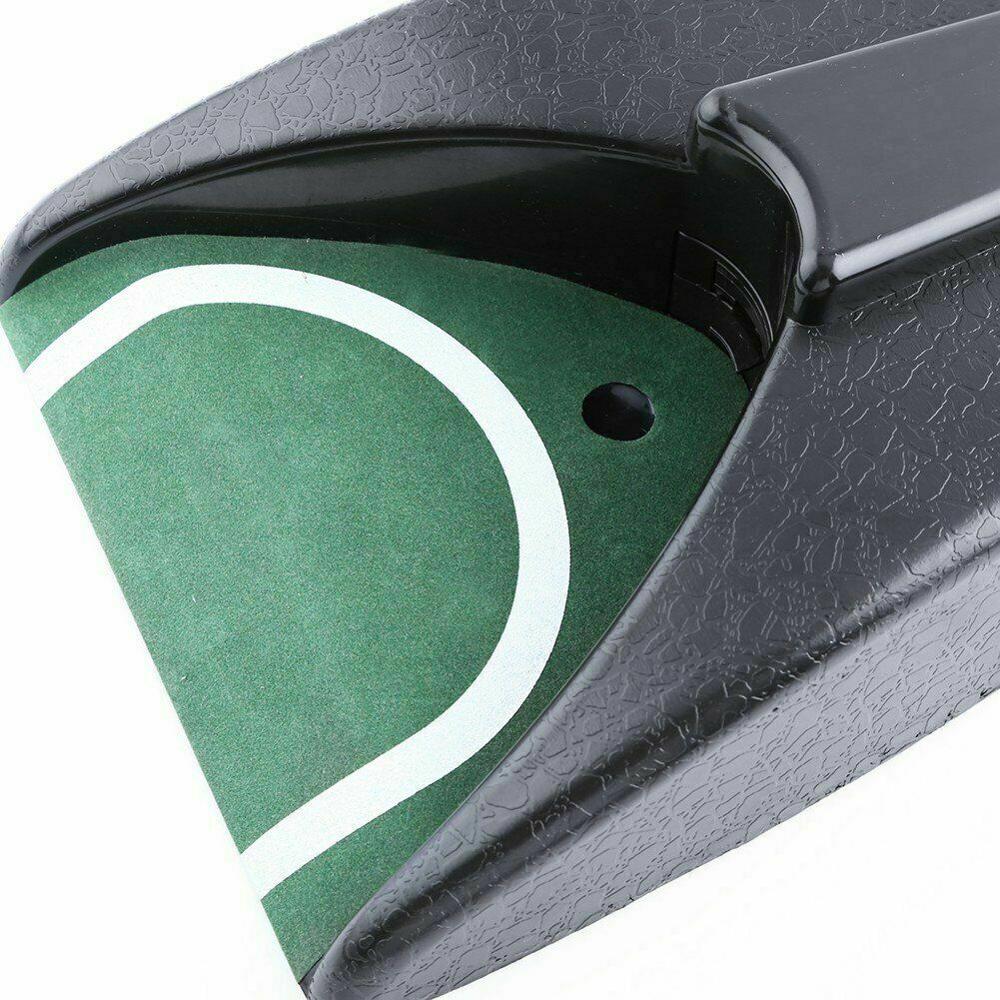 Golf Putting Cup Hole Machine Balls Returning Aid Lawn Green Mats