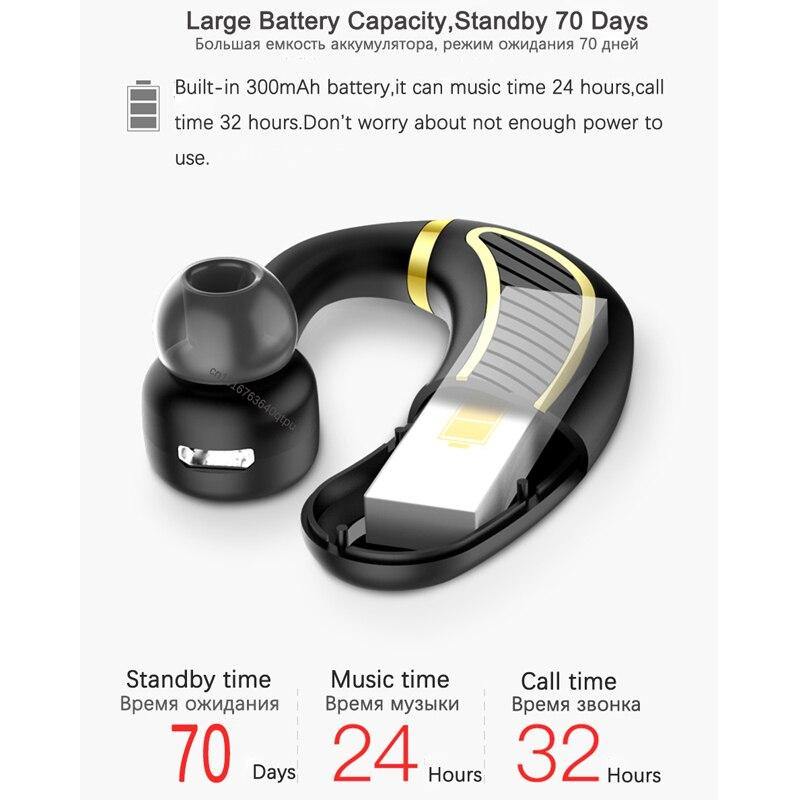 Wireless Business Bluetooth Earphone For Phone iphone Xaomi - Mercy Abounding