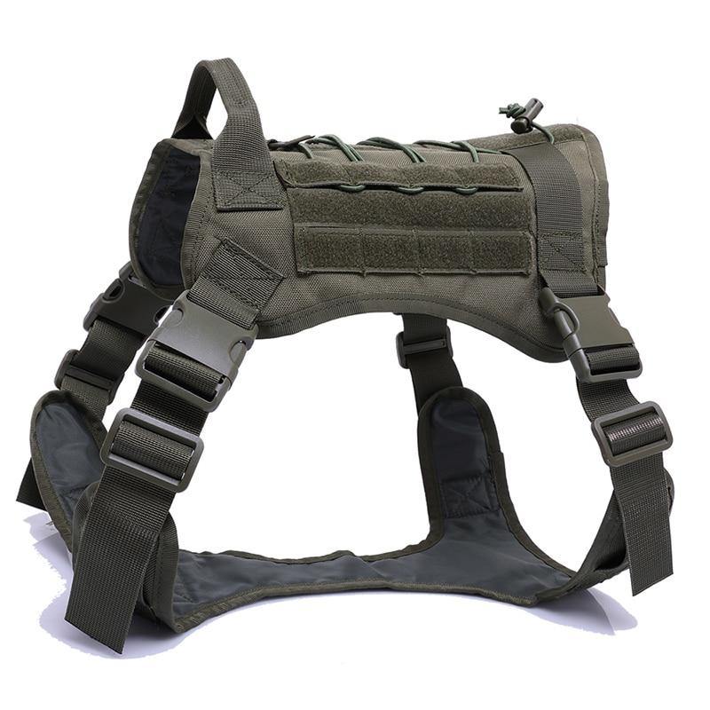 Quality Military Dog pet Strap Vest Handle Leash Harness - Mercy Abounding