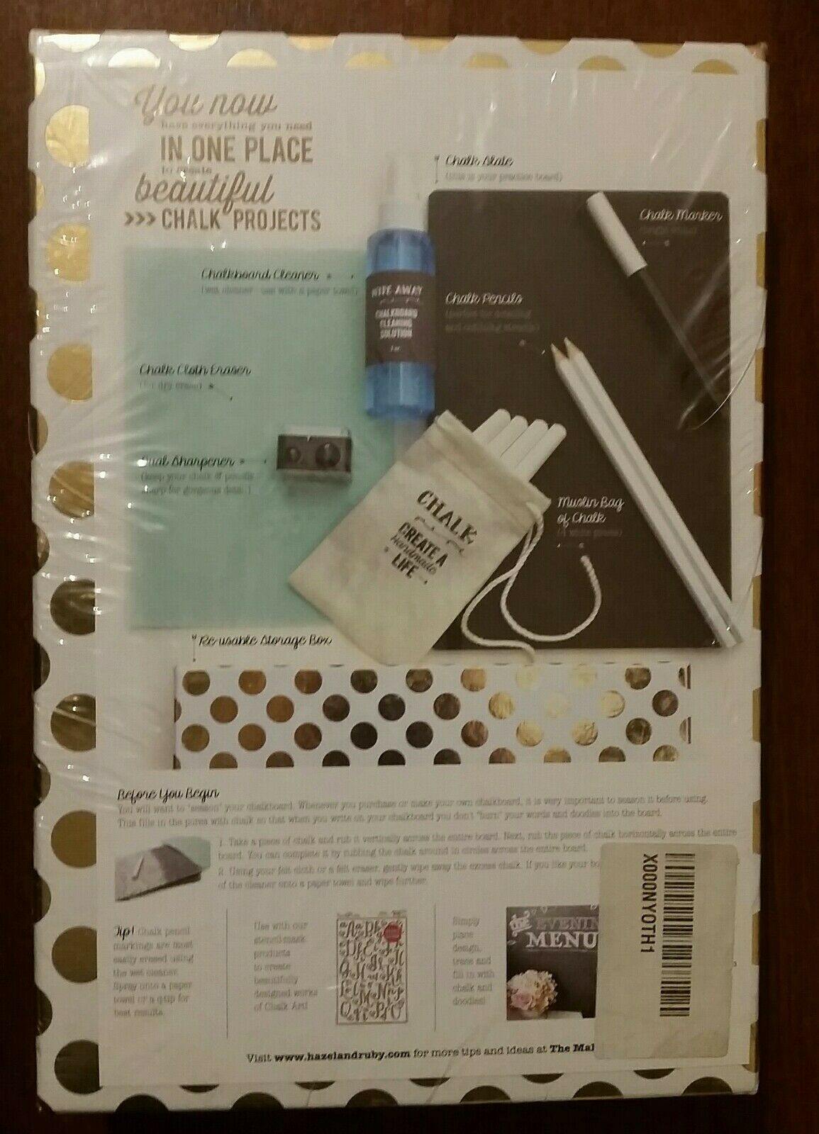 Beautiful chalk art & craft tool kits for adult and children - Mercy Abounding