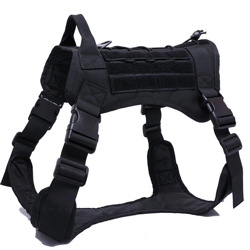 Quality Military Dog pet Strap Vest Handle Leash Harness - Mercy Abounding