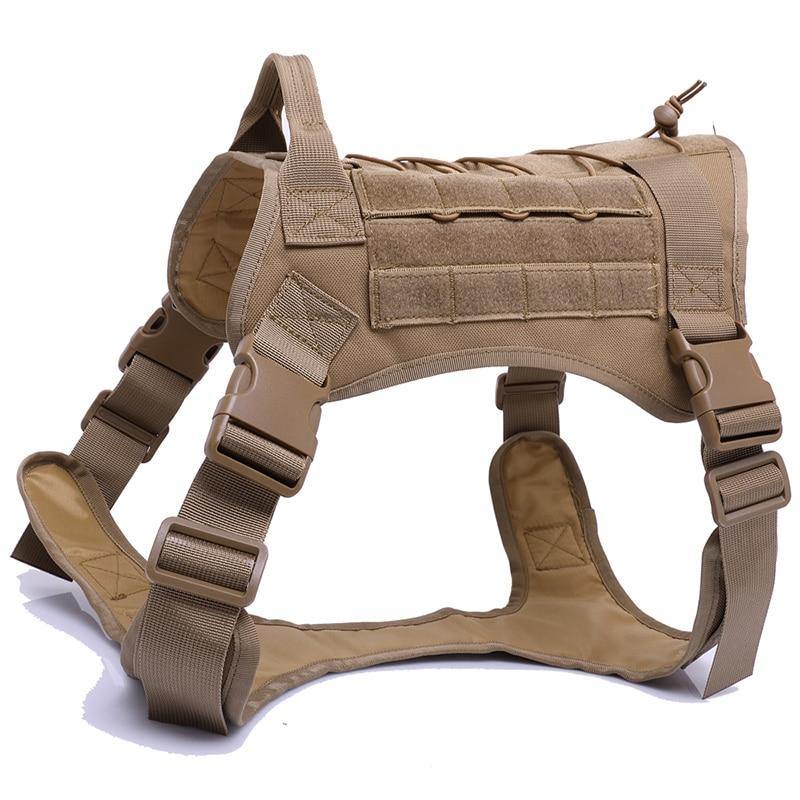 Quality Military Dog pet Strap Vest Handle Leash Harness - Mercy Abounding