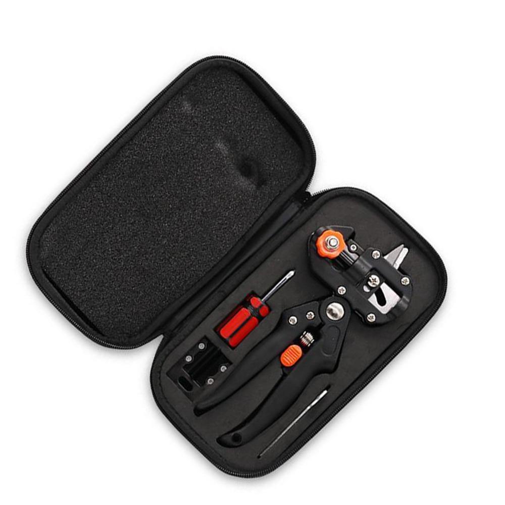 Garden Grafting Tool Suit Farming Pruning Shears Scissor Fruit Tree Vaccination Secateurs Pruning Garden Tool