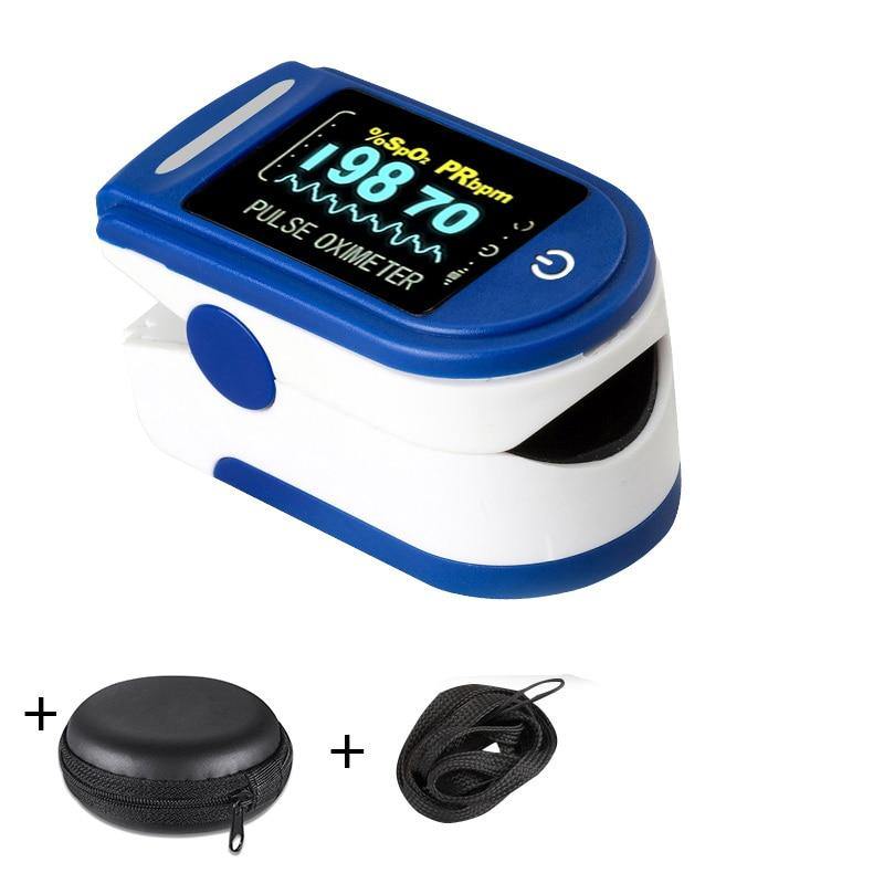 Medical Household Digital Fingertip pulse Oximeter Blood Oxygen Saturation Meter Finger  OLED SPO2 PR Monitor health Care