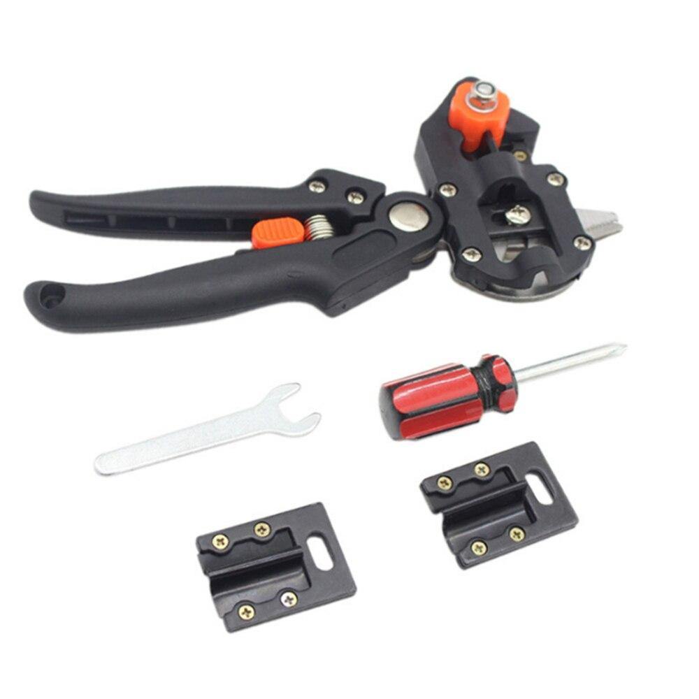 Garden Grafting Tool Suit Farming Pruning Shears Scissor Fruit Tree Vaccination Secateurs Pruning Garden Tool