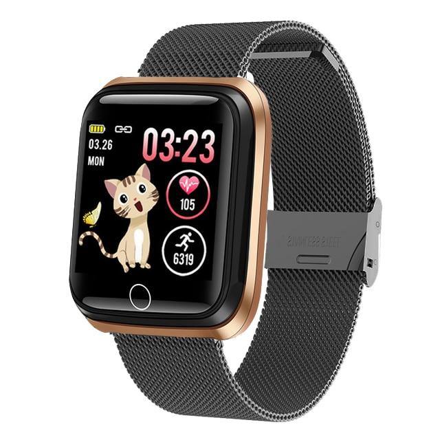 LIGE Smart Watch Women Sports Smart Bracelet IP67 Waterproof Watch Pedometer Heart Rate Monitor LED color screen for Android ios