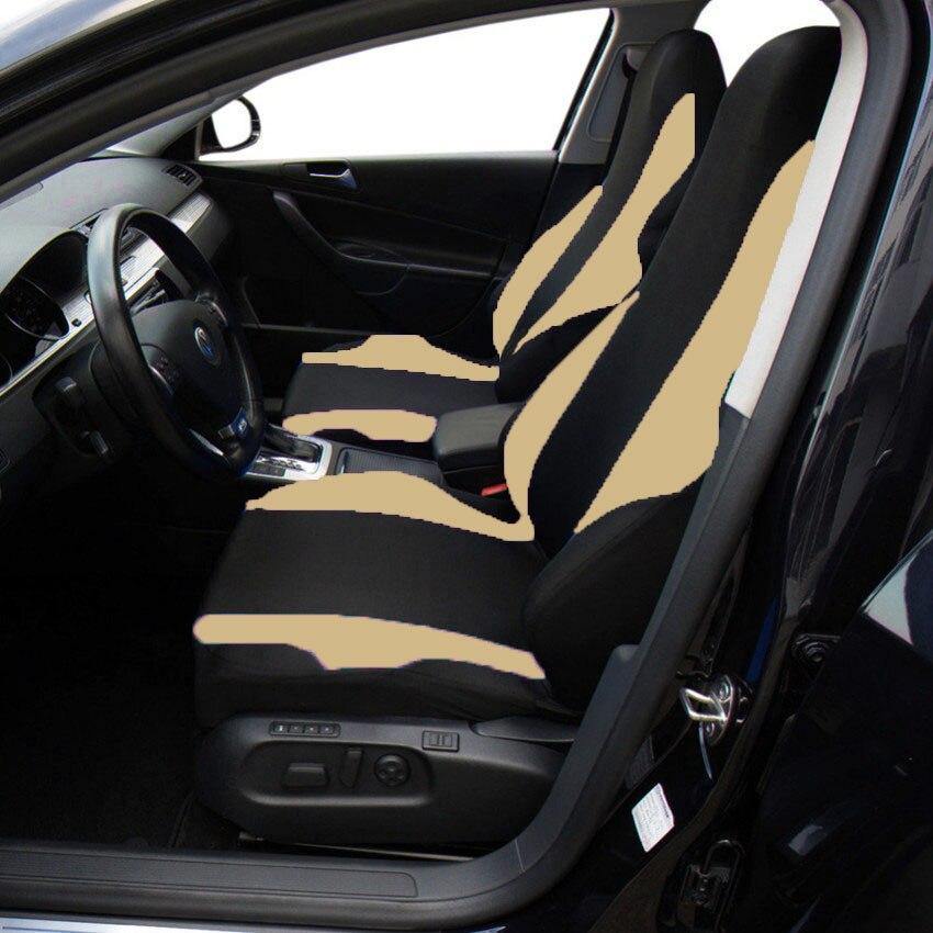 Auto 6 Colors High Front Bucket Car Seat Cover Sports Style Universal Fit Most Seat Cover Interior Accessories Seat Covers