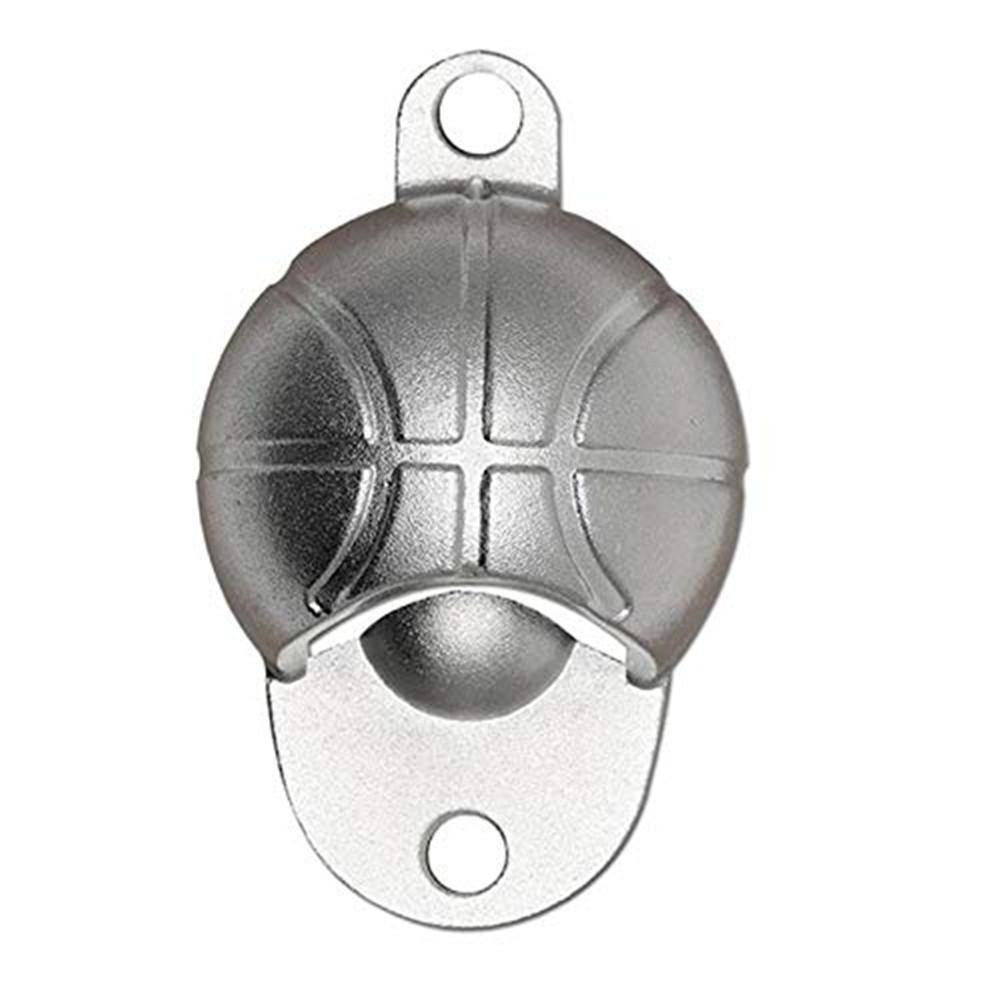 Automatic Bottle Opener Wooden Board Magnetic Refrigerator Beer Basketball Football Cap for Home Bar