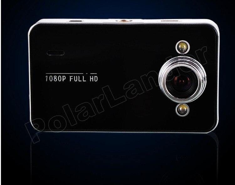 IR Night vision Full 1080P K6000 Car DVR Video Camera Recoder MI motion Detection 120 degree wide viewing angle