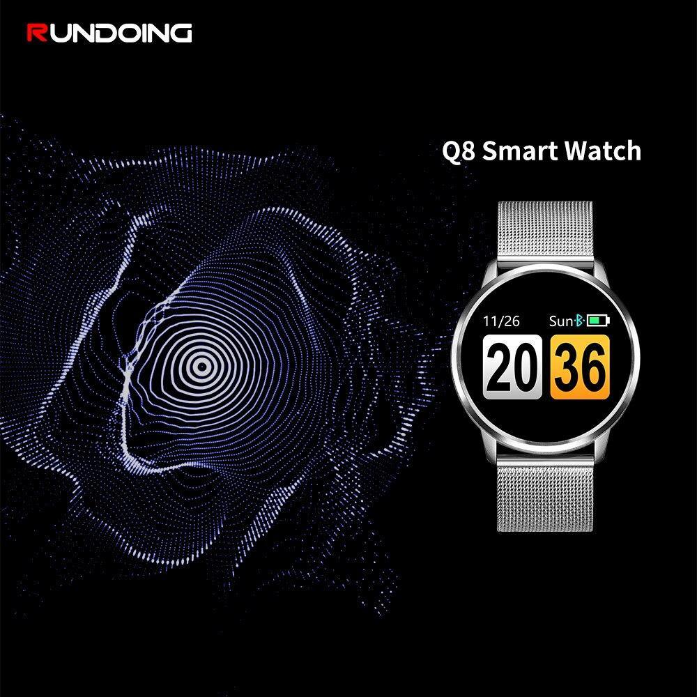 K' Q8 Smart Watch OLED Color Screen Smartwatch women Fashion Fitness Tracker Heart Rate monitor