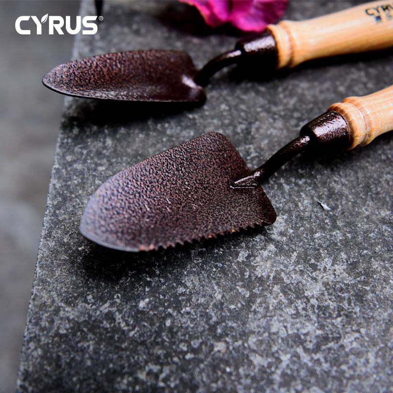 Garden Tools Set Cultivating Planting Trowel Cultivator Shovels Spades Carbon Steel Wood Handle Transplanter