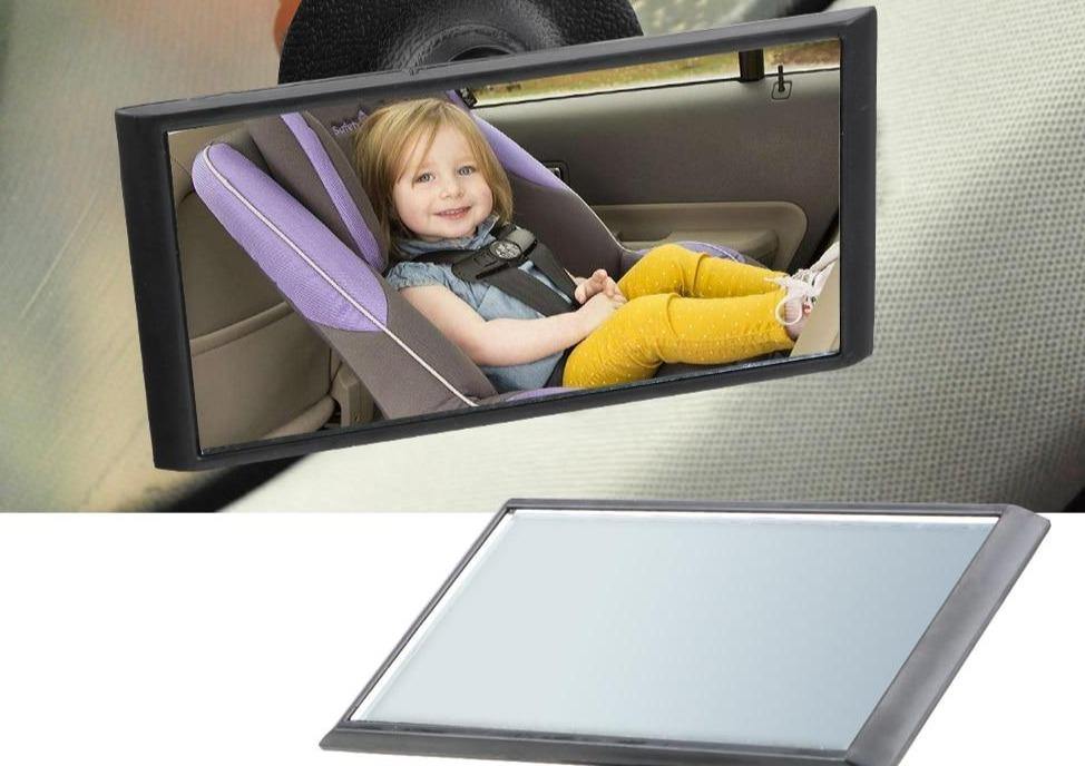 FORAUTO Car Back Seat Baby View Mirror Safety Baby Rearview Mirror Suction Cup 360 Rotation Adjustable Kids Monitor Car-styling
