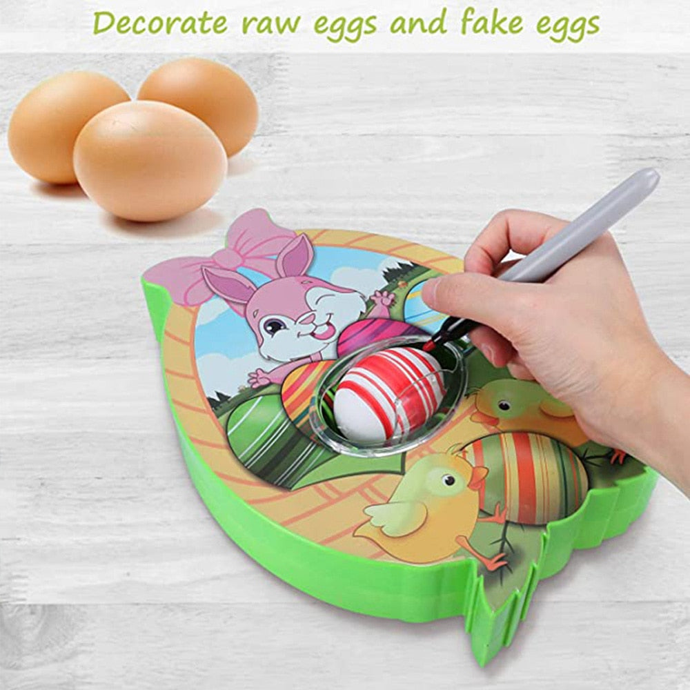 Easter Egg Spinner Machine Decorating Coloring Kit Children