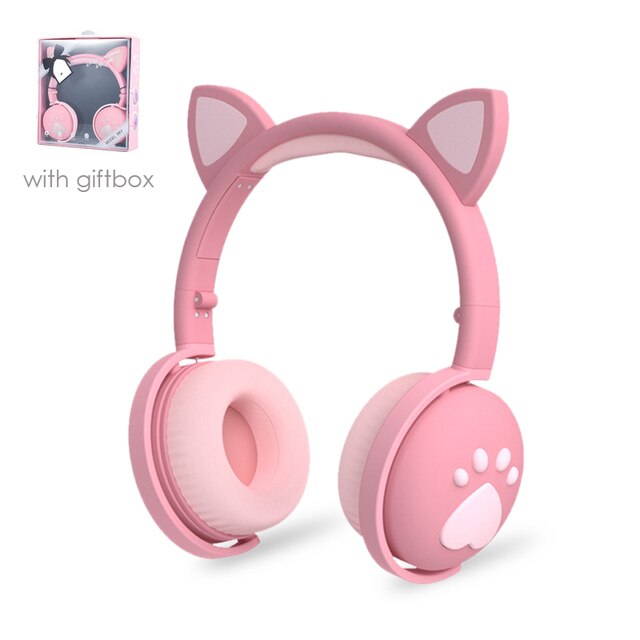 Children Cute Headset Glowing Kids Headpones