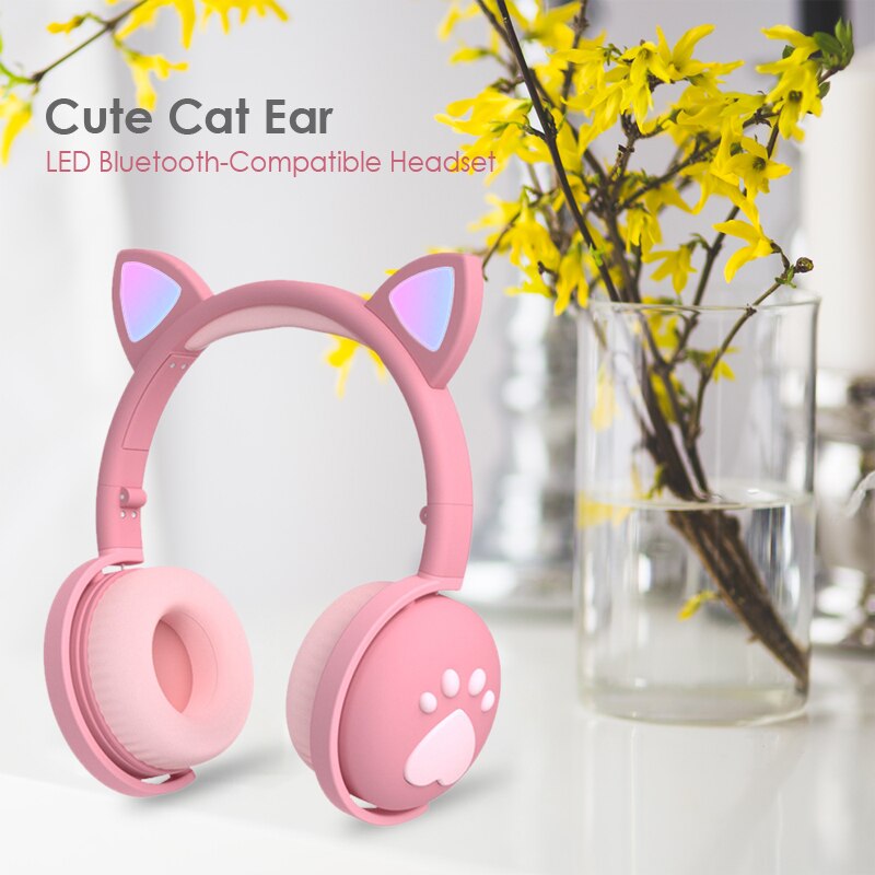 Children Cute Headset Glowing Kids Headpones