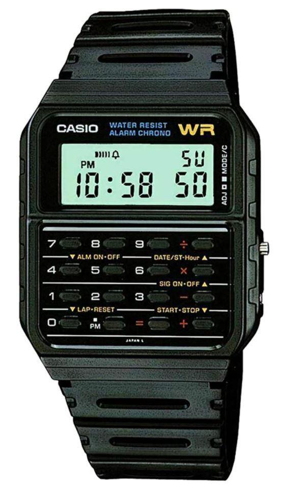 Casio Men's Vintage CA53W-1Z Calculator Watch - Mercy Abounding