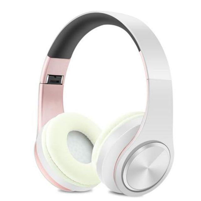 Portable Adjustable  Wireless Headphones Bluetooth Audio Mp3 1pcs - Mercy Abounding