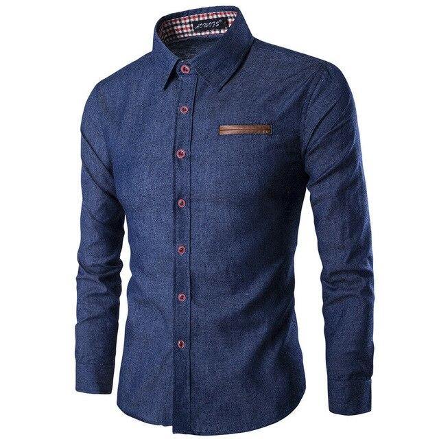 Men's Shirt Long-Sleeved Shirts Formal Tops Casual - Mercy Abounding