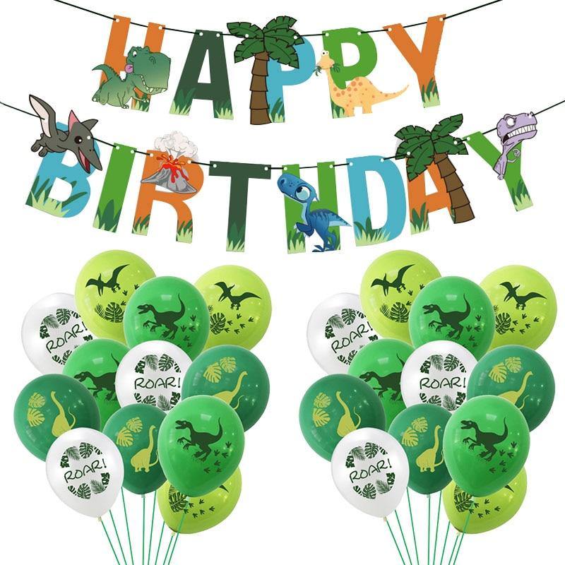 Baby Show Dragon Kids Balloons Kit Dinosaur For Party - Mercy Abounding