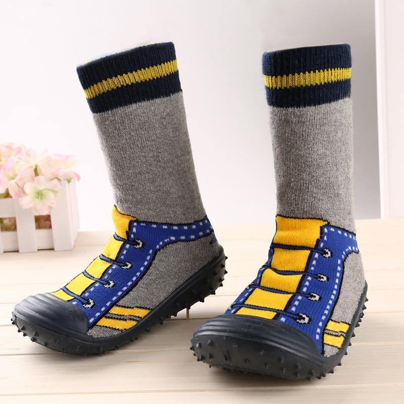 Beautiful Baby Boys Girl Socks Anti-Slip Floor boot kids shoes - Mercy Abounding