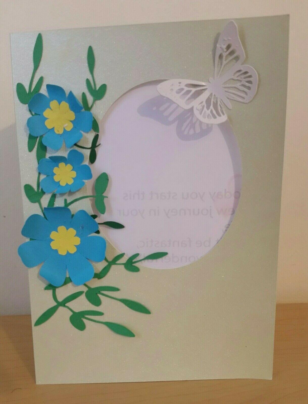 BEAUTIFUL HANDMADE GREETING CARD WITH ENVELOP PACK OF 4 MIX MATCH - Mercy Abounding