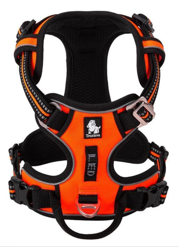 Safe Adjustable Pet Dog Walking Running Harness Vest Lead 