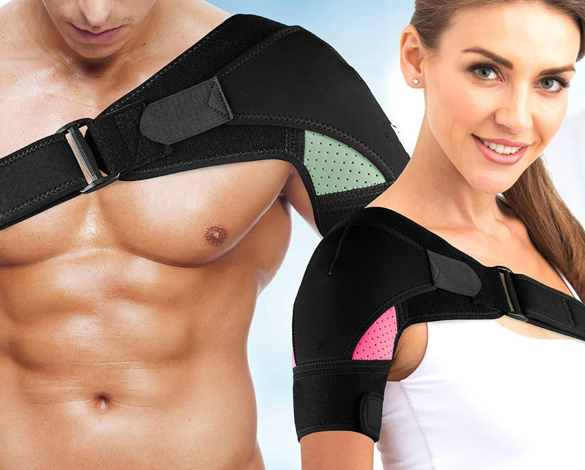 Shoulder Support Brace With Adjustable Strap Personal Care