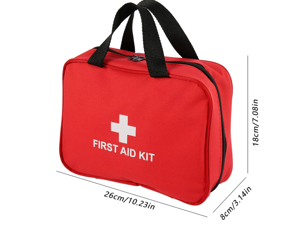 Portable First Aid Kit For Medical Treatment Emergency Camping & Hiking