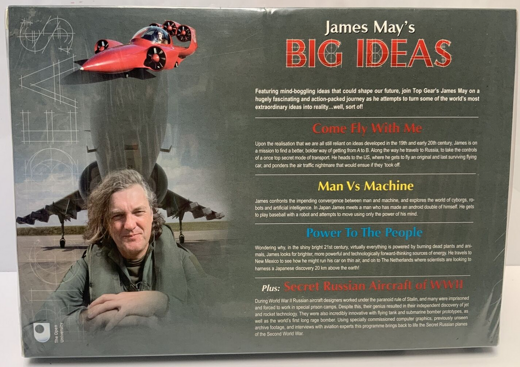 New Four DVD box set james May's big ideas