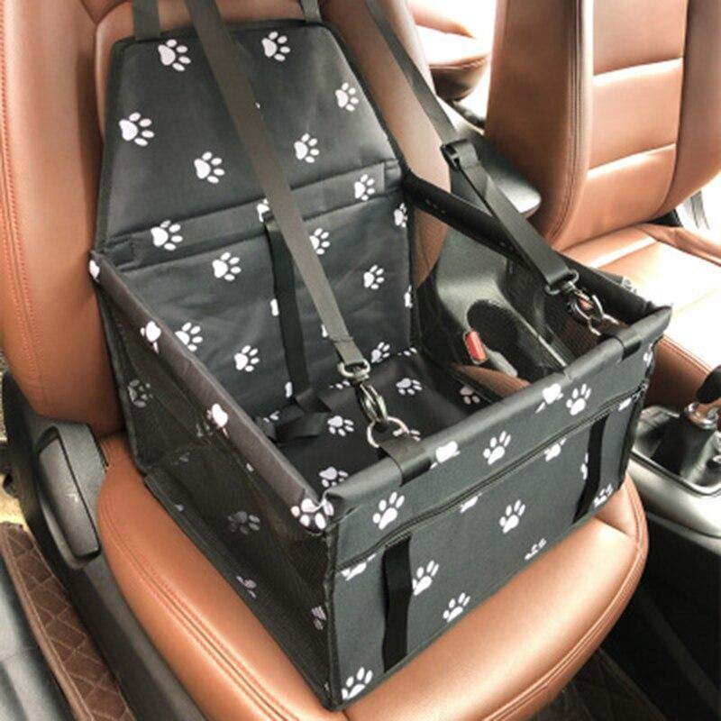 Portable Dog Pet Cat Car Booster Seat and Breathable Belt Carrier Bag - Mercy Abounding