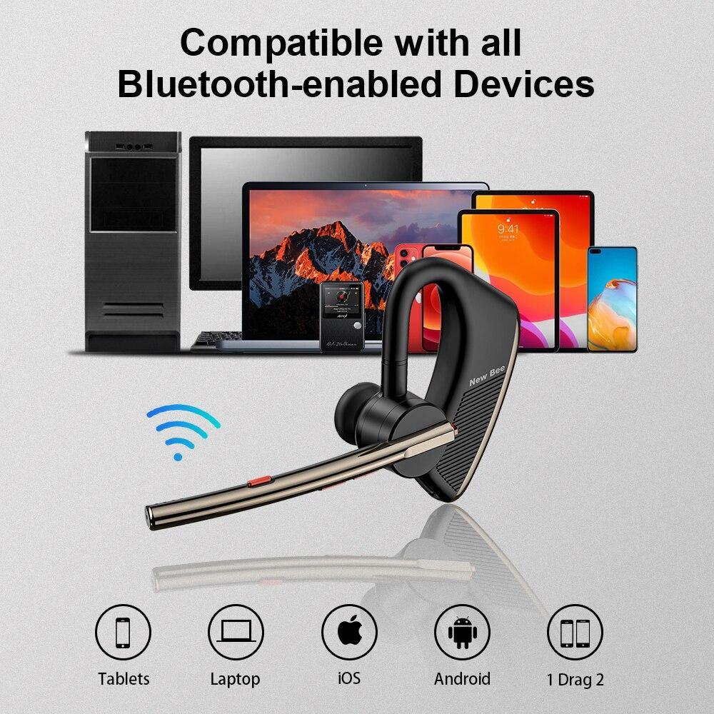 New Bee Wireless Bluetooth 5.2 Earphones CVC8.0 M50 - Mercy Abounding