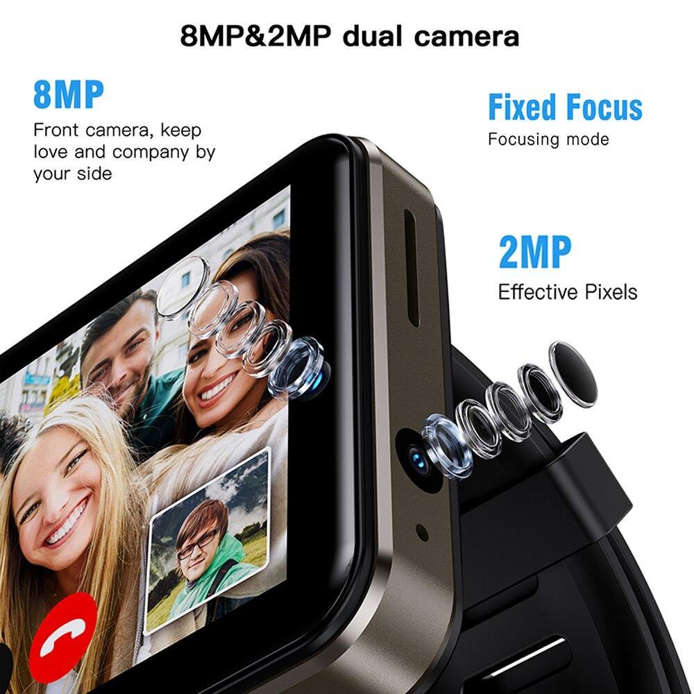 Original KOSPET Men Dual Camera 4G Smart Watch - Mercy Abounding