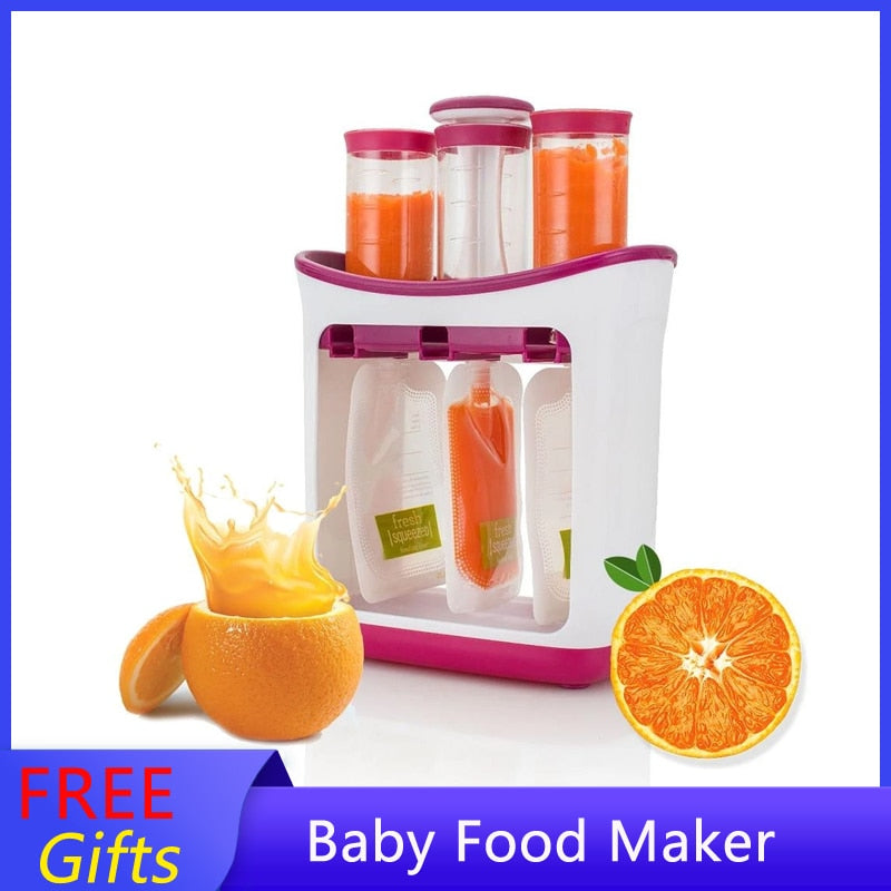 Baby Infantino Squeeze  Food Maker Pouches 