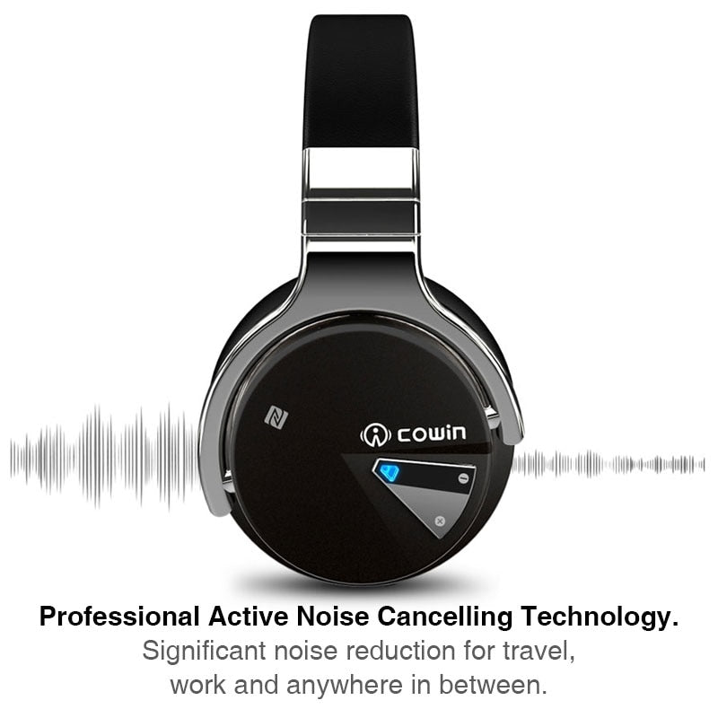 Wireless Cowin E7 ANC Bluetooth Noise Cancelling Headphones