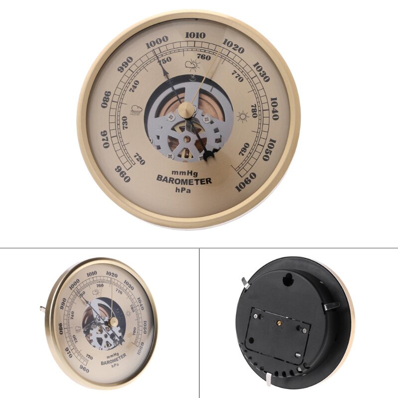 Mounted Barometer Perspective Round Dial Air Weather Station
