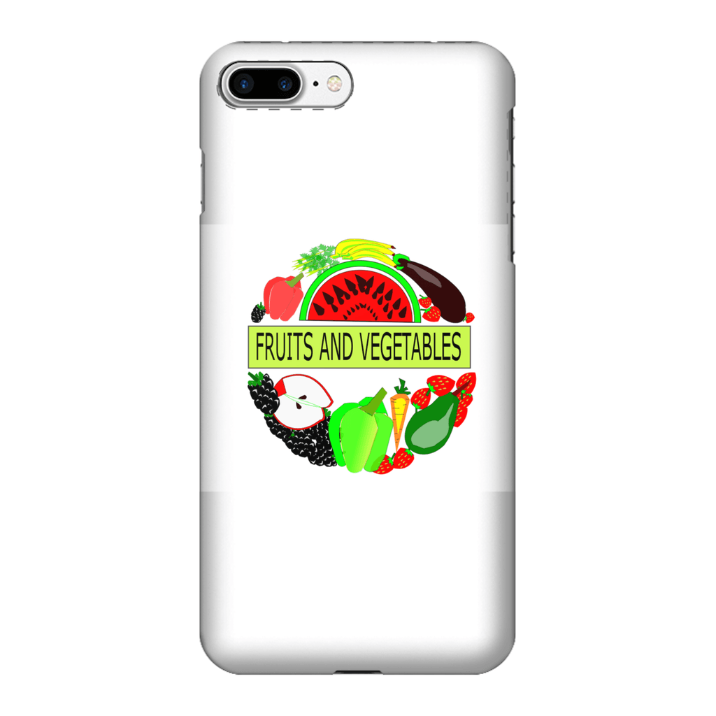 Durable Fruits And Vegetables Design Fully Printed Tough Phone Case - Mercy Abounding