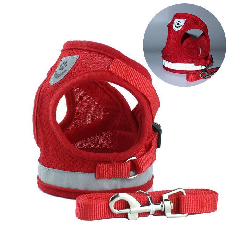 Safety Pet Dog Puppy Harness Leash Set Vest Chest Strap - Mercy Abounding