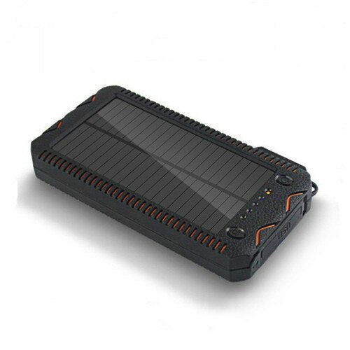 Waterproof Solar Power Bank Phone Cigarette Lighter Charger
