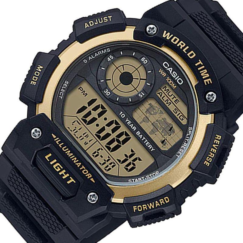 Casio Men's Sports Round Wristwatch AE-1400WH-9AVDF - Mercy Abounding