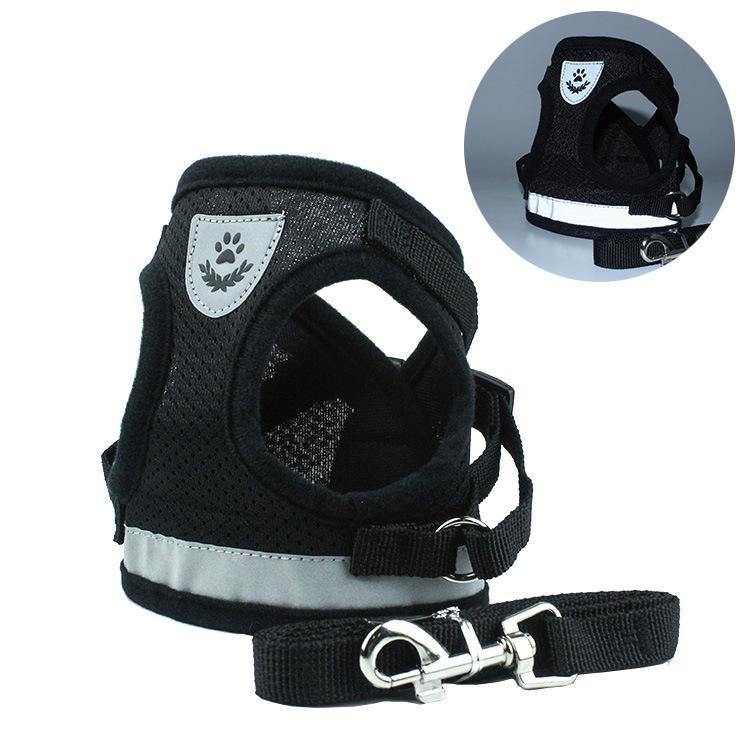 Safety Pet Dog Puppy Harness Leash Set Vest Chest Strap - Mercy Abounding