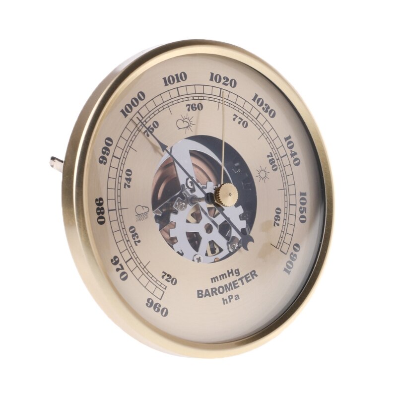 Mounted Barometer Perspective Round Dial Air Weather Station