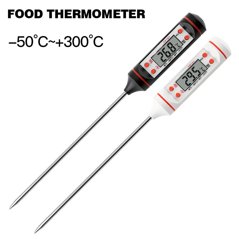 Mini Temperature Sensor Meter Digital Thermometer Water Milk Oil