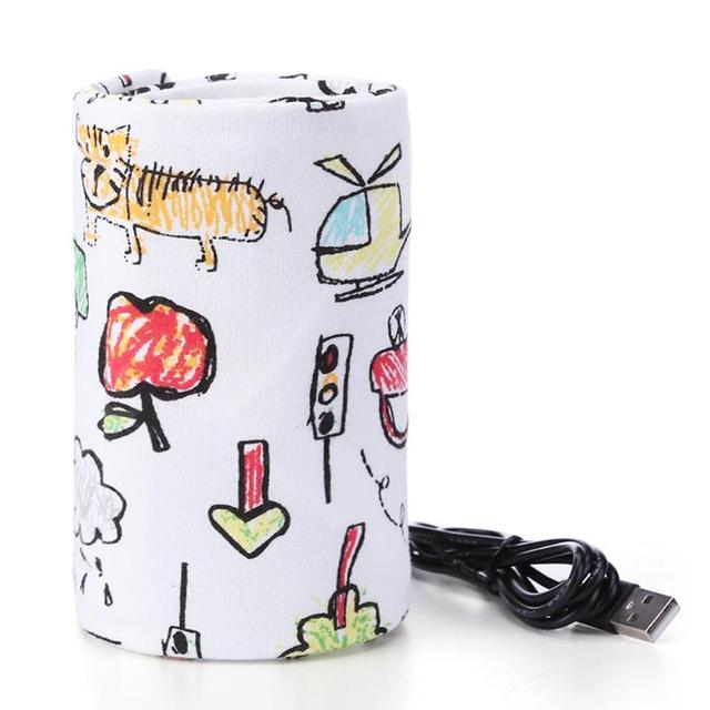 Bottle Warmer Milk Baby USB Heated Nursing Insulated Bag