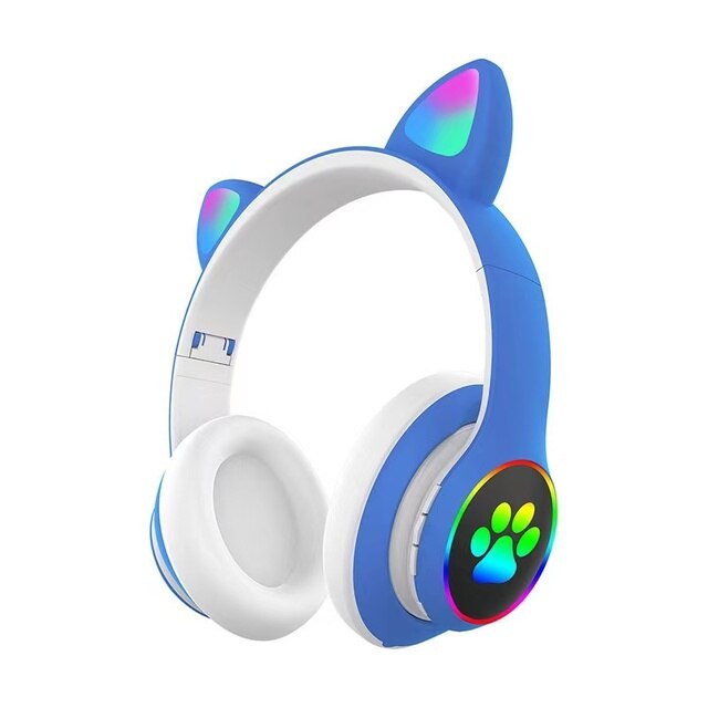 Wireless Headphones Radio Music Earbud Player Headset Children
