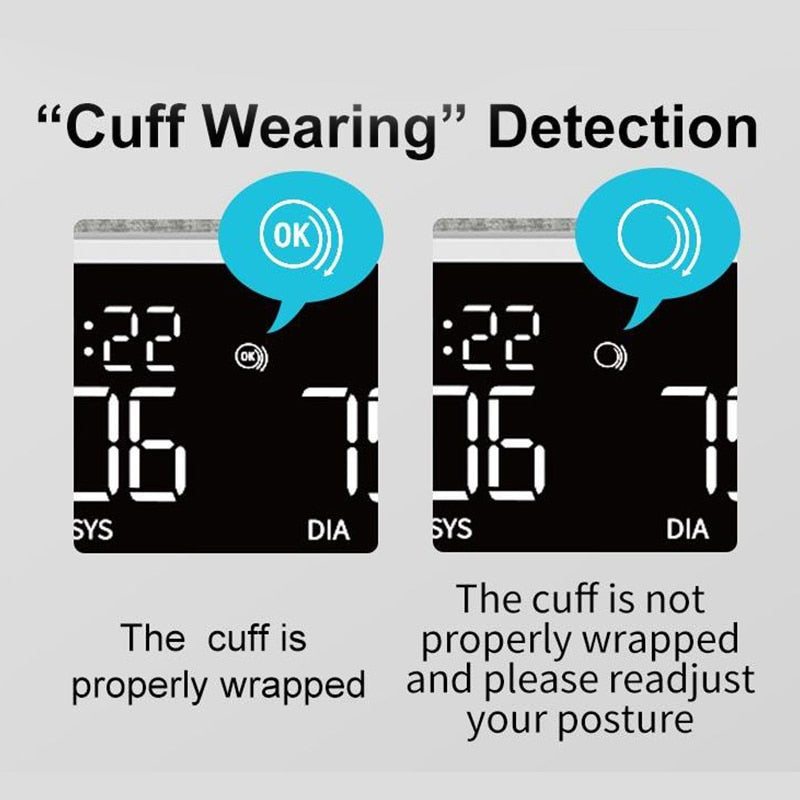 Blood Pressure Digital Arm Cuff Monitor