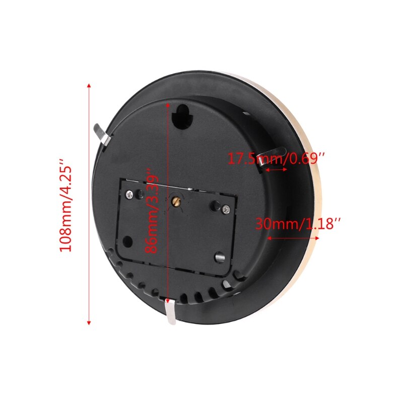 Mounted Barometer Perspective Round Dial Air Weather Station