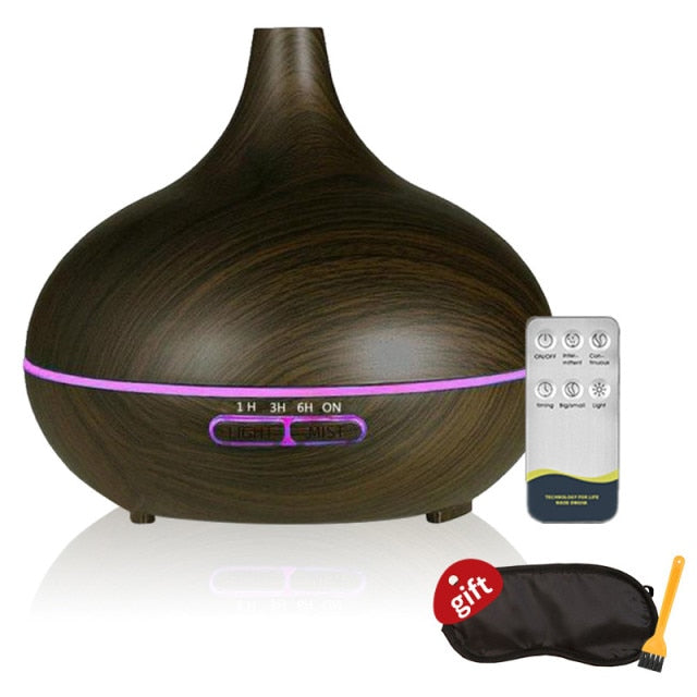 Essential Oil Diffuser Humidifier Aromatherapy Air Purifier Usb 500ml