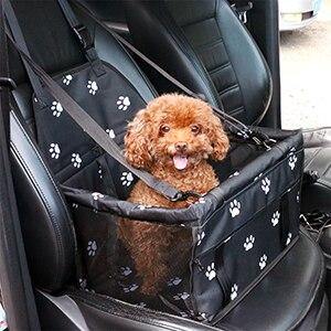 Portable Dog Pet Cat Car Booster Seat and Breathable Belt Carrier Bag - Mercy Abounding